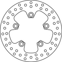 TRW Bremsscheibe (FüR: Suzuki AN 400 Burgman CG11 07-16 Hinten )