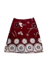 Vintage Mini Skirt Mesh Overlay Floral Fairy Y2K Whimsy Retro Size Small