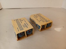 Vtg lot General Electric GE 5B Blue Camera Flash Bulbs 8 Bulbs
