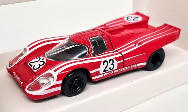 Norev 1/43 Porsche 917K #23 Red Le Mans 1970 Metal Scale Diecast Model Car-image
