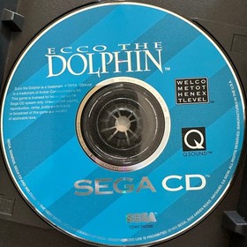 Ecco The Dolphin (CIB W/Registration Card) - Sega CD, Works, Fast Shipping!