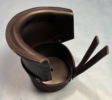 Empire USA 6 Inch Drop Bucket Pocket SC359-2 Black Leather