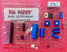 Big Daddy AS-2518-32/-50 Deluxe Sound Board Repair Kit For Bally Pinball Machine