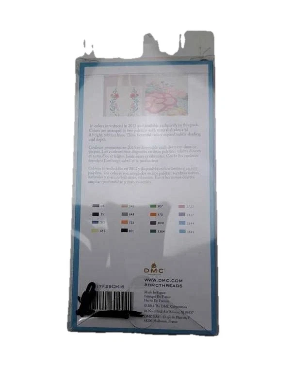 2 Pk DMC Floss Pack - EXCLUSIVE COLORS Package of 16 Skeins - New, Sealed - Image 3 of 3