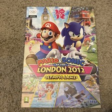 Mario and Sonic at the London 2012 Olympic Games Promotional Poster