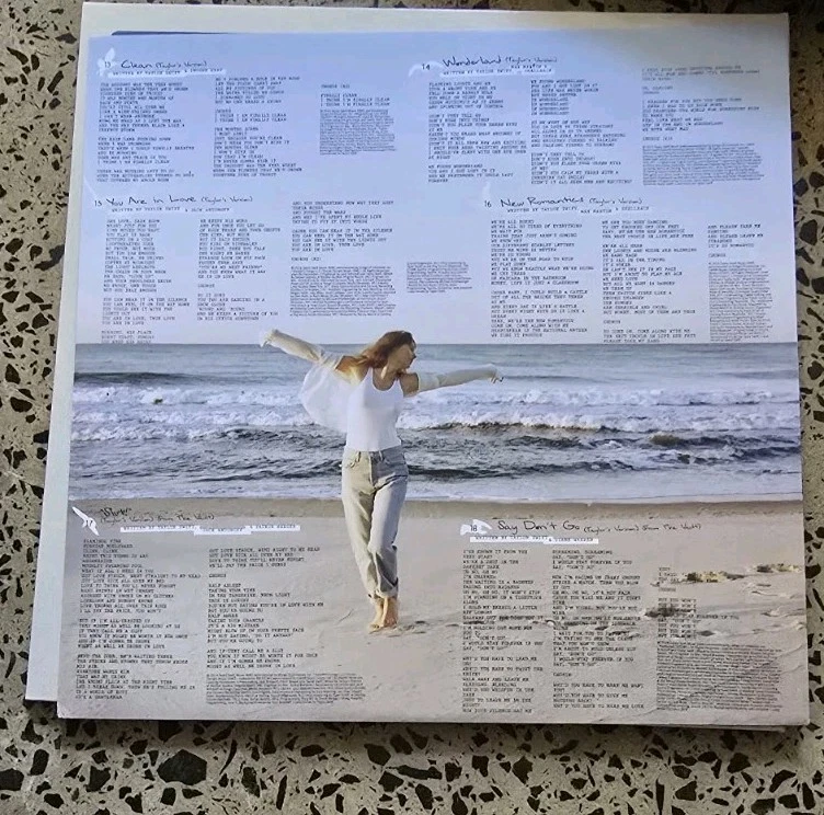 TAYLOR SWIFT - 1989 Taylor's Version - 2 LP Crystal Skies Blue NM NM - Image 3 of 4