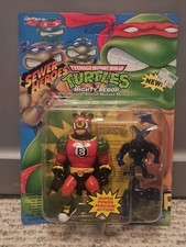 TMNT MIGHTY BEBOP 1993 Sewer Heroes Playmates NINJA TURTLES Figure MOC