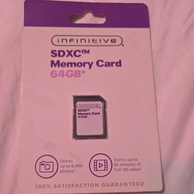 SDXC 64GB Memory Card Brand New Unopened 