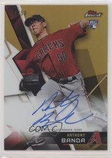 2018 Topps Finest Auto Gold Refractor /50 Anthony Banda #FA-ABA Auto 0b2