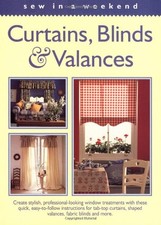 SEW IN A WEEKEND - CURTAINS, BLINDS & VALANCES (SEW IN A By Eaglemoss **Mint**