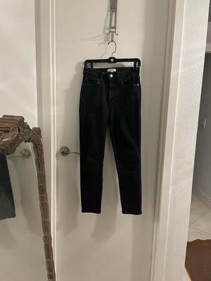 RE/DONE Size 27 X 26  Noir High Rise Button Fly  Jeans