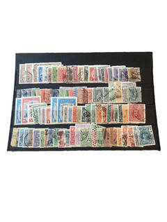 STECKKARTE MIT BRIEFMARKEN AUS URUGUAY