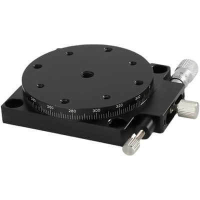 Manual Displacement Platform R Axis 60mm Rotating Bearing Linear Stage RS60-L 