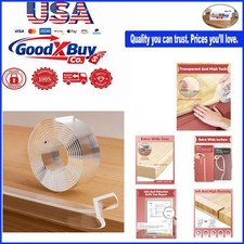 Baby Proofing Edge Protectors Clear 3.3ft Soft Corner Guards for Furniture Sa...