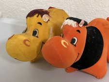 DAKIN DREAM PETS PAIR OF RUSTY OLE HIPPOS