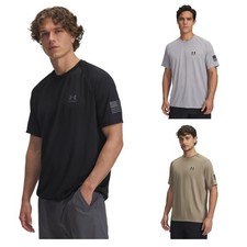 Under Armour 6004090 Men's UA Freedom Tech Tee Short Sleeve Graphic T-Shirt