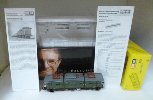 BRAWA 0253 Elektrische Lokomotive E 77 14, neuwertig, digital Wechselstrom, OVP. | Zustand: Neu: Sonstige (siehe Artikelbeschreibung)