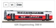 Piko OBB BI LEVEL City Jet Passenger Car 5881...