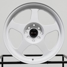 4-new 16 Vors Sp1 Wheels 16x7 4x1004x114.3 38 White Rims 73.1
