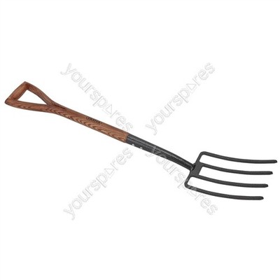 Draper Carbonstahl Gartengabel mit Eschenstiel