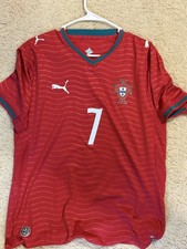 Portugal: Puma Portugal 2026 Home Cristiano Ronaldo #7 Soccer Jersey Men’s L