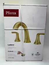 Pfister Ladera 8 in. Widespread Double Handle Bathroom Faucet in Brushed Gold