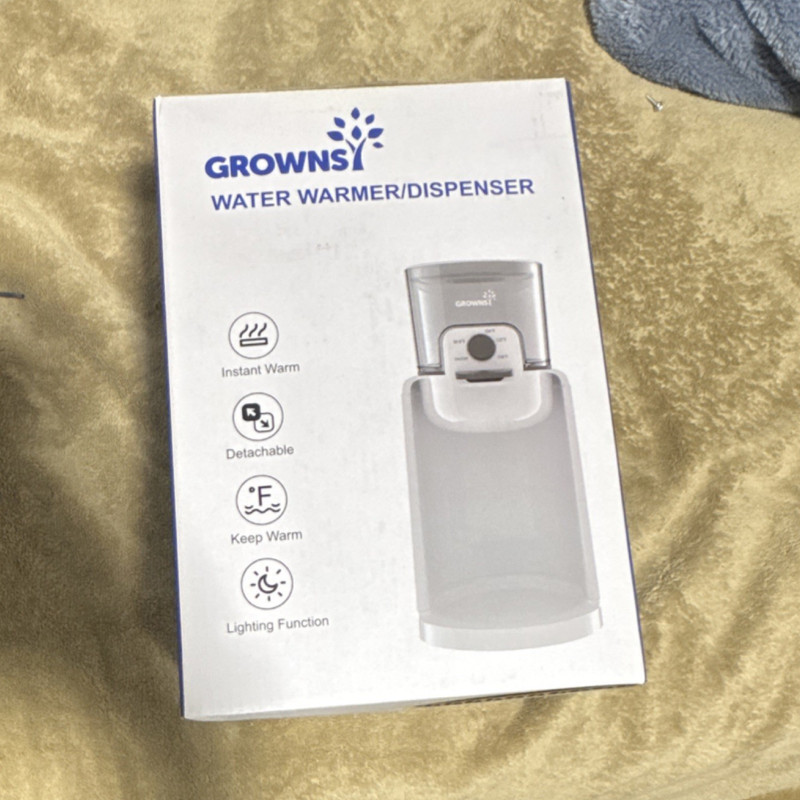 GROWNSY K501 Hot Water Dispenser 1L White Instant Warm Detachable Keep Warm