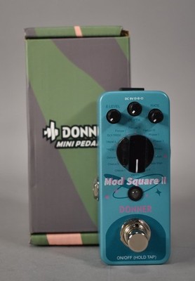 Donner Mod Square II Multi-Modulation Effect Pedal w/Box (2)