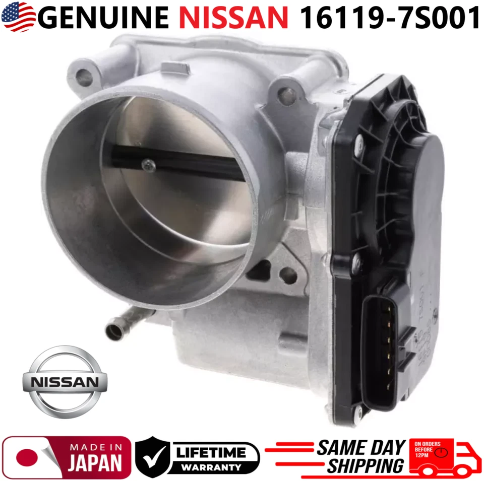 GENUINE NISSAN Throttle Body For 2004-2021 Nissan 4.0L V6 5.6L V8, 16119-7S001 - Image 3 of 4
