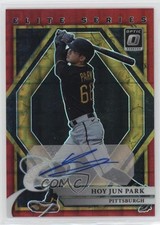 2022 Panini Donruss Optic Red Pandora Prizm 7/20 Hoy Park Jun #ESS-HP Auto 0r2f