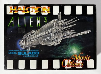 SEALED Halcyon HAL12 1/2400 Scale ALIEN 3 USS Sulaco Spacecraft New Tooling 1992