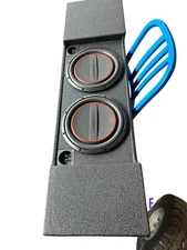 2009-17 Ford F150 Super Crew+2017 F250/350 2 Db Drive  12" Subwoofer Sub Box