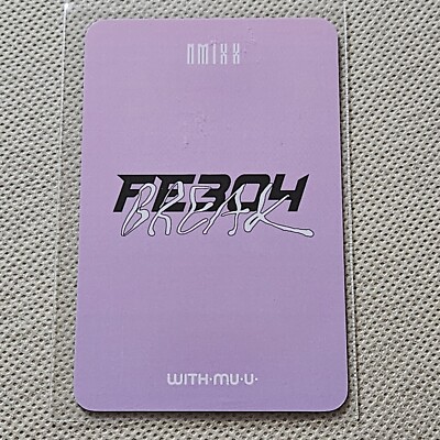 NMIXX 2nd ALBUM [ Fe3O4: BREAK ] WITHMUU POP-UP MD LUCKYDRAW