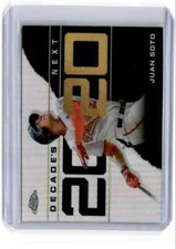 2019 Topps Chrome Decades Next 2020 Juan Soto Washington Nationals #DNC-10