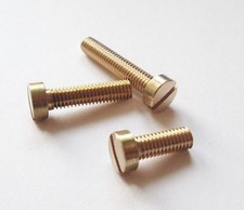 8 BA Brass Cheese Head Machine Screws / Bolts (UK Manufacturer)