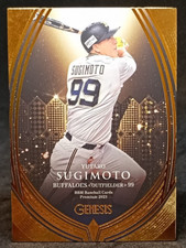 Yutaro Sugimoto BBM 2023 Genesis #009 ORIX Buffaloes Japan