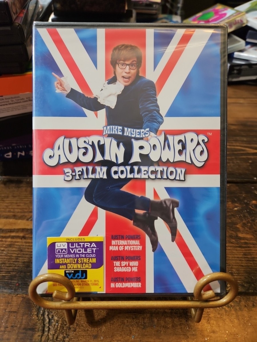 Austin Powers 3 Film Collection DVD Mike Myers Comedy for sale
