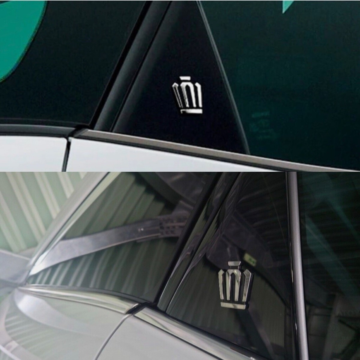 New Genuine OEM Toyota Crown Crossover SIDE Emblem Badge Logo Set