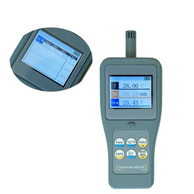Precision Dew Point Analyzer Meter 5 Parameters Measurement Curve Display