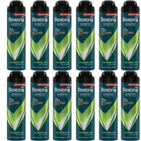 12X Rexona Men Nonstop Protection Deospray Extreme Dry Anti Transpirant Mit 72H