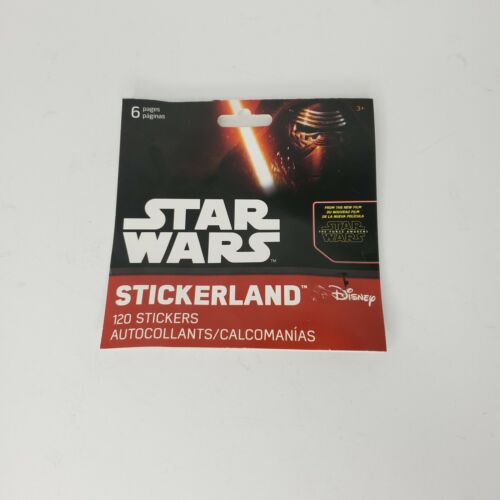 120 Star Wars The Force Awakens Stickers Party Favors Teacher (6 sheets)