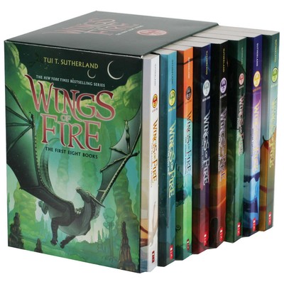 Wings of Fire Series Boxed Set Books 1-8 - The First Eight By Tui T. Sutherland