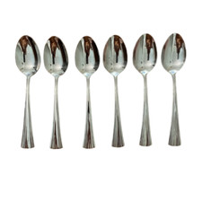 Reed  Barton Brookshire Stainless Steel Oval Place Spoons 7" 1 of 6 Available