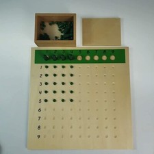 Wooden Montessori math division board game Premium Quality 