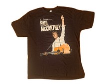 Rare Paul McCartney On The Run 2011 Official Tour Shirt Mens XL New NWOT Beatles