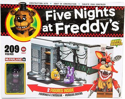 McFarlane FNAF FIVE NIGHTS AT FREDDYS CONSTRUCTION SET Series 1 2