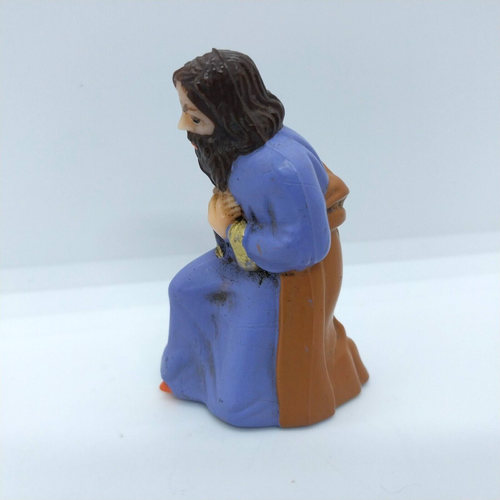Joseph Natività Friedel Germania Ovest Statuina in plastica dipinta vintage - Foto 2 di 7