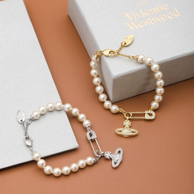 Vivienne Westwood :: LUCRECE BRACELET ブレスレット Vivienne Westwood Bracelets Lucrece Pearl 925 Silver