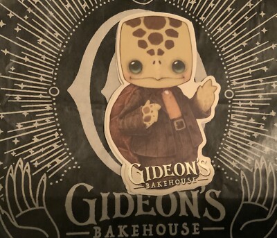 Gideon's Bakehouse Sticker-Reginald Ridley Sea Turtle  (Sold Out) NEW