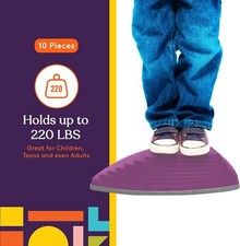 10 Stepping Stones for Kids Indoor / Outdoor Balance Blocks Promote Coordination